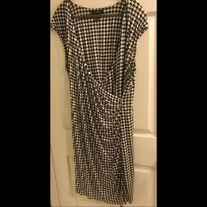Plus Size Ralph Lauren Houndstooth Dress - 3x